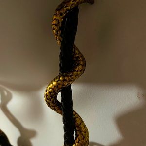 Two serpent necklace